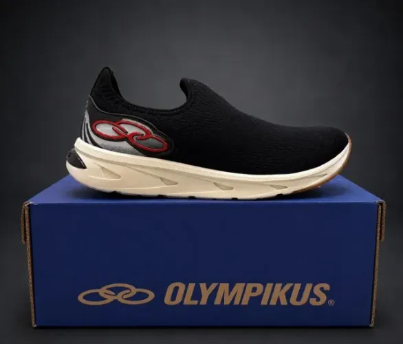 Tenis olympikus slip on na caixinha atacado