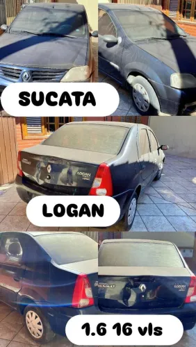 SUCATA - LOGAN 1.6 16 vls 