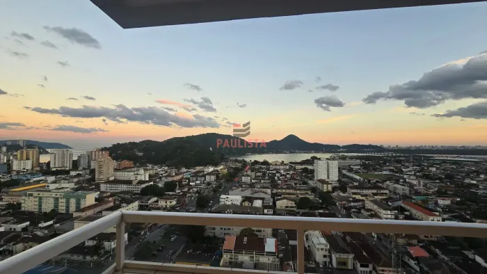 Apartamento Novo para Locação com 2 Dormitórios e Vaga no Centro de São Vicente