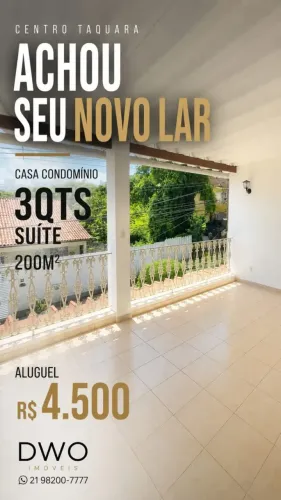 Imóvel para aluguel com 200 metros quadrados com 3 quartos em Taquara - Rio de Janeiro - R