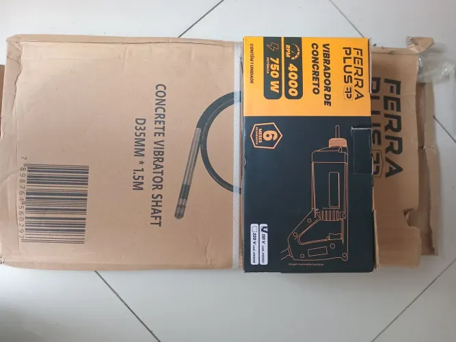 Vibrador de concreto