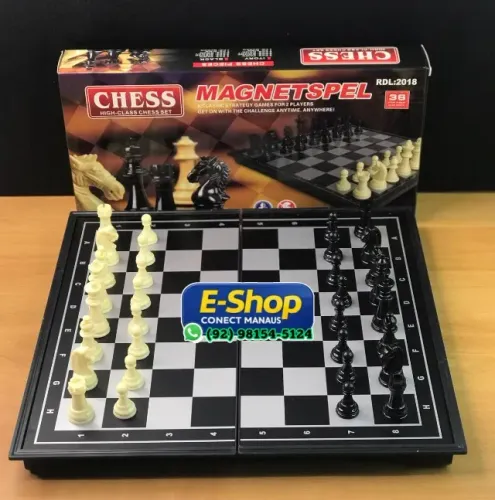 Jogo de Xadrez Magnetico - Entrega Rápida