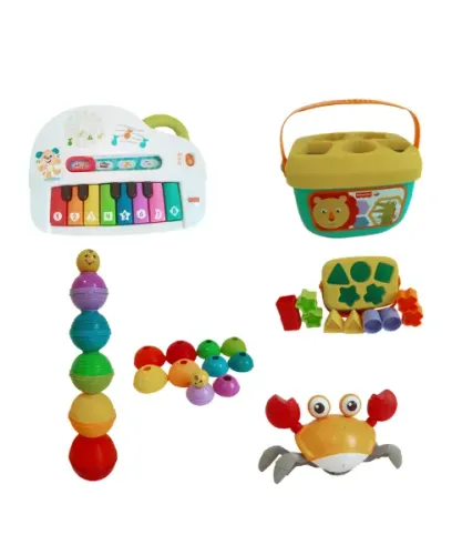 Combo brinquedos fisher price com brinde