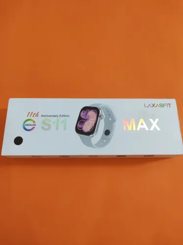 Smartwatch S11 MAX Cor Preta Pulseira Preta