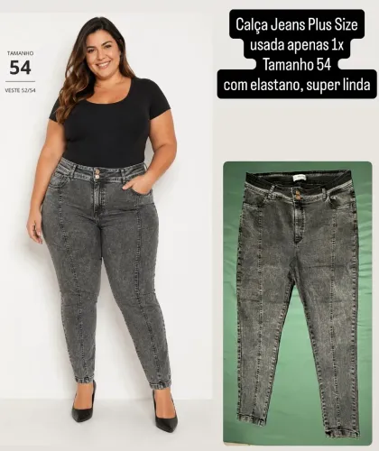 Calça Plus Size Tamanho 54 (usada apenas 1x)