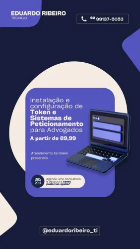 Instalação e configuração de Token e Sistemas de Peticionamento para Advogados