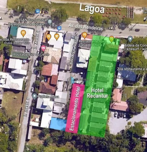 Hotel/Pousada/Terreno à Venda na beira da Lagoa da Conceição, Florianópolis !!