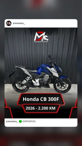 HONDA CB 300f 2026