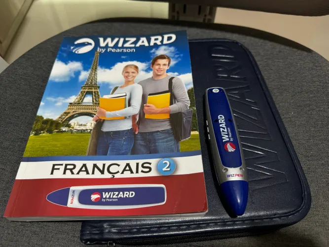 Livro Wizard Francês 2 + Wizpen 