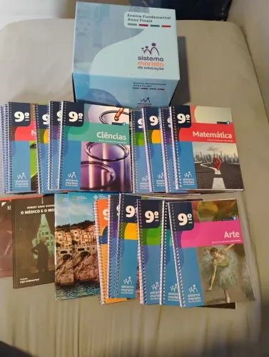 Livros Rede Marista 9° ano