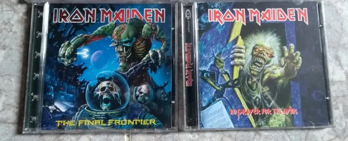 02 CDS ORIGINAIS IRON MAIDEN- SEMINOVISSIMOS