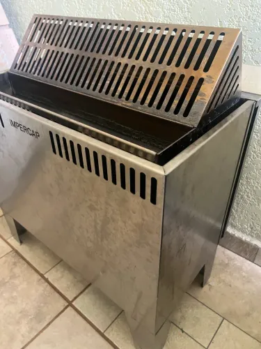 Sauna Seca Elétrica 15Kw Impercap 220 v trifásico