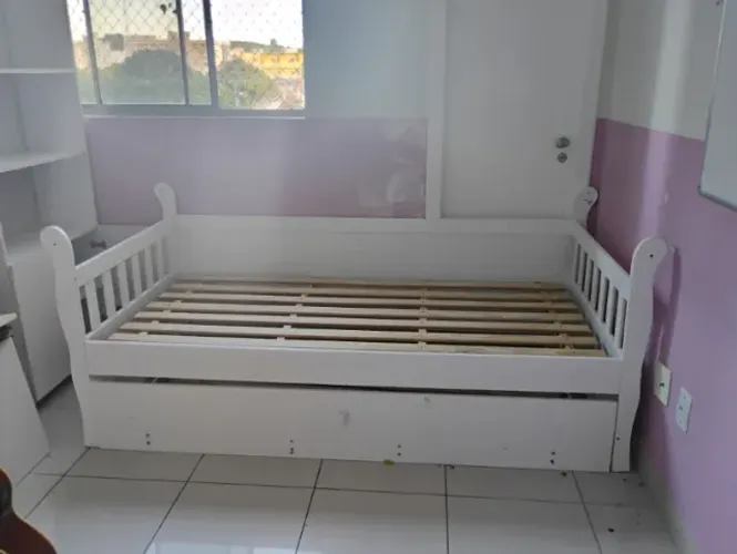 Cama Solteirão+ auxiliar 