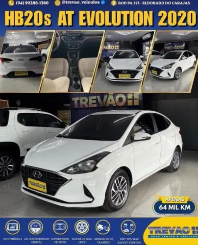 Hyundai HB20S Evolution 1.0 TB Flex 12V AUT 2020