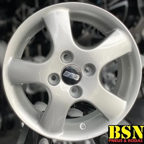 JOGO DE RODAS ARO 14 4x98/4x100 Honda/fiat/gm/vw/renault