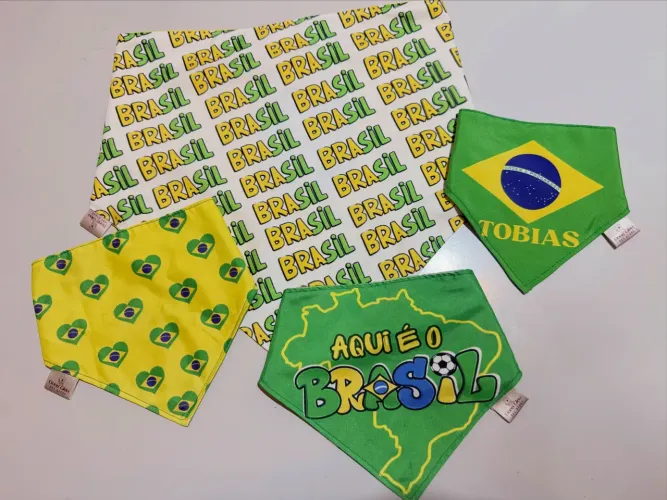 Bandana Brasil Pet