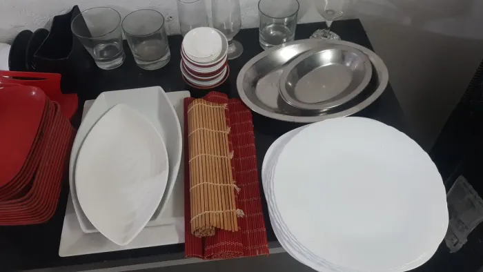 Louça e pratos para restaurantes