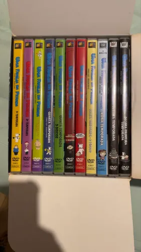 Box de DVD uma família da pesada
