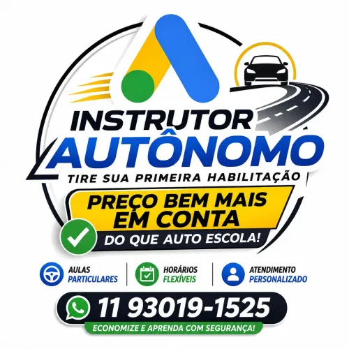Vc sabia que vc pode tirar sua CNH com instrutor autônomo credenciado no Detran ?