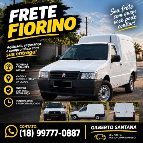 PRECISOU DE FRETE? CHAMA O GILBERTO!