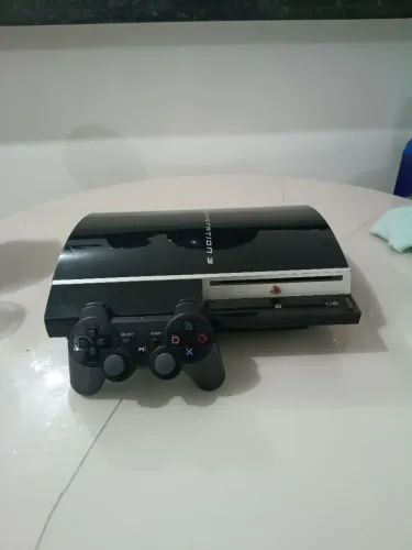 PS3 FAT 160gb com jogos na memória