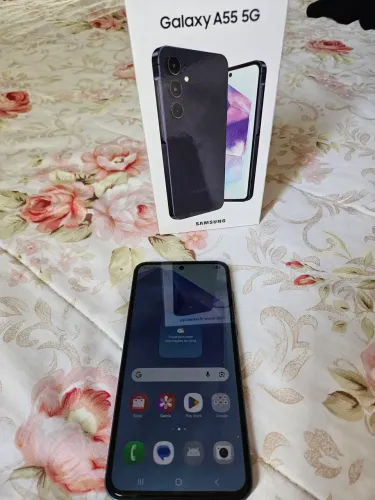 Samsung Galaxy A55 128GB 5G - Funcionando perfeitamente