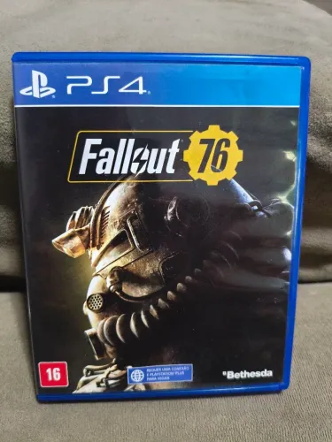 Fallout 76 com manual - Ps4