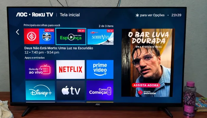 Tv de 50 polegada