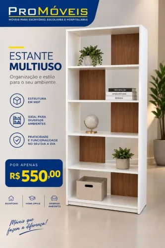 Armário estante