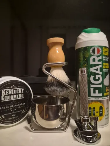 Kit Barbearia Italiana Vintage (novo)
