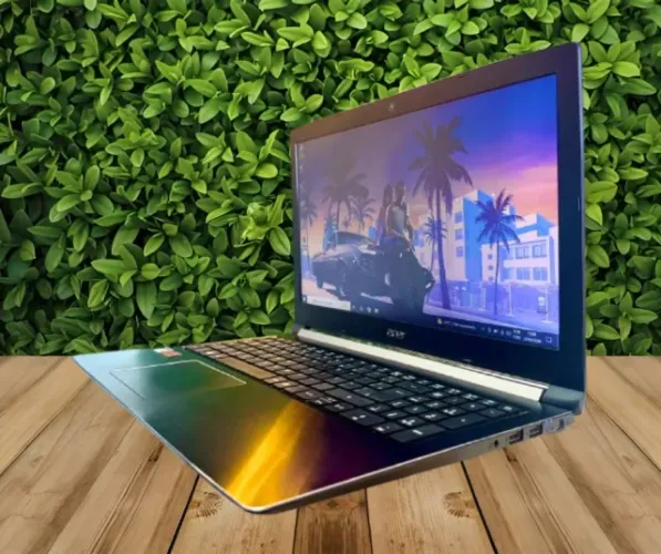 NOTEBOOK ACER ASPIRE - AMD A12 - 8GB DE RAM - 256GB SSD - P. DE VIDEO AMD RADEON 500