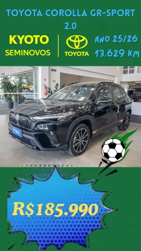 Toyota Corolla Cross Gr-s 2.0 16V Flex Aut. 2026