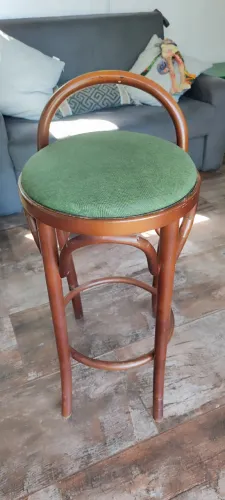 Banquetas verdes - conjunto 2 unidades