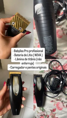 MÁQUINA DE CORTAR CABELO PROFISSIONAL