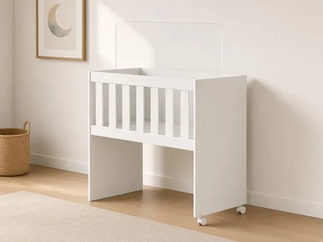 Mini Berço Multifuncional Rubi c/ Colchão (NOVO A PRONTA ENTREGA)