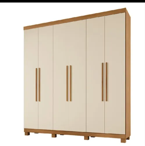 Guarda roupa de casal grande em MDF