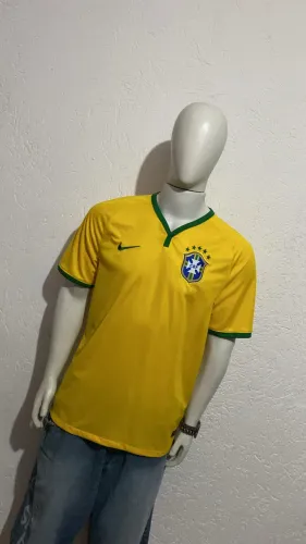 CAMISA NIKE SELEÇÃO BRASILEIRA 2014 PERSONALIZADA