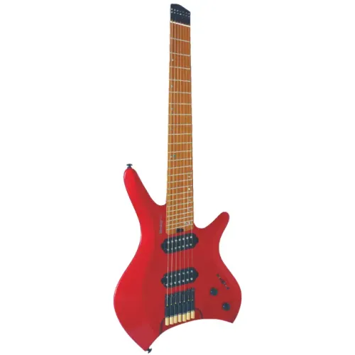 Guitarra Strinberg SHN7 Next | 7 Cordas | Headless | Bag | Vermelho Metálico