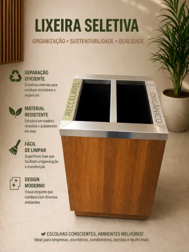 Lixeira sustentável