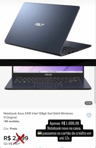 Notebook Asus