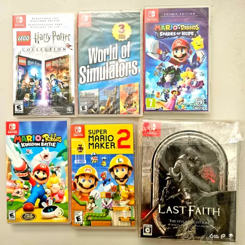 Jogos Nintendo switch mario Harry Potter 