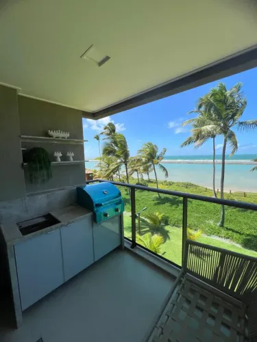 Apartamento 2 Quartos no Itah Residence | Beira-Mar em Muro Alto | Resort Completo | 56m²