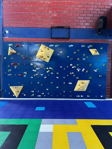 Parede de escalada 