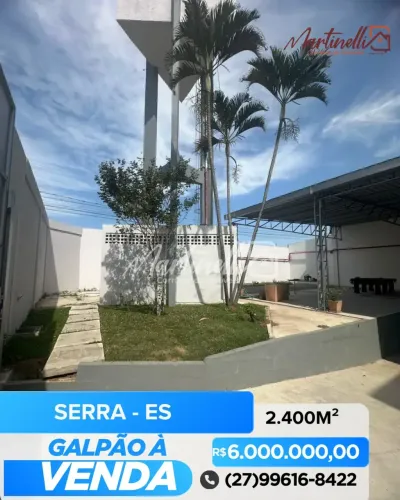 VENDE-SE TERRENO COM DOIS GALPÕES  EXCELENTE OPORTUNIDADE DE INVESTIMENTO -- LOCALIZADO NA