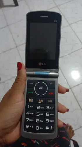 Celular retrato pra idosos, LG 4g