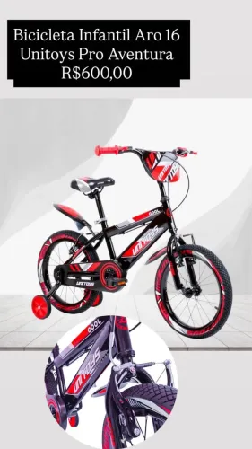 Bicicleta Infantil Unitoys