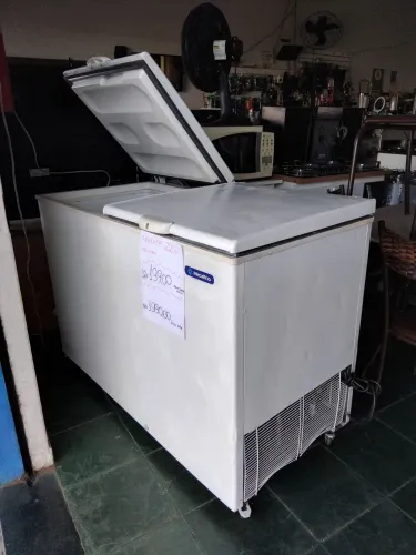 Freezer Horizontal Metalfrio 220v 419lts usado 
