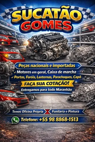 Temos peças Nacionais e importadas, Motores em geral, caixa de marcha, portas, faróis,