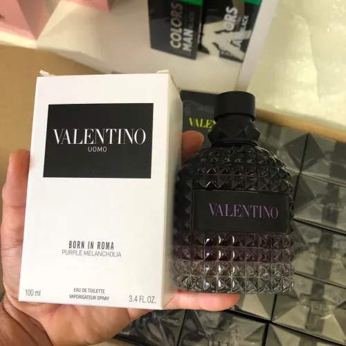 Tester Valentino Uomo Purple Melancholia Edt 100 ml - Tester Sem Uso