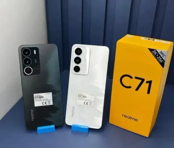 Aparelho Realme C71 Nfc 8ram 256gb Novo Lacrado Disponivel.